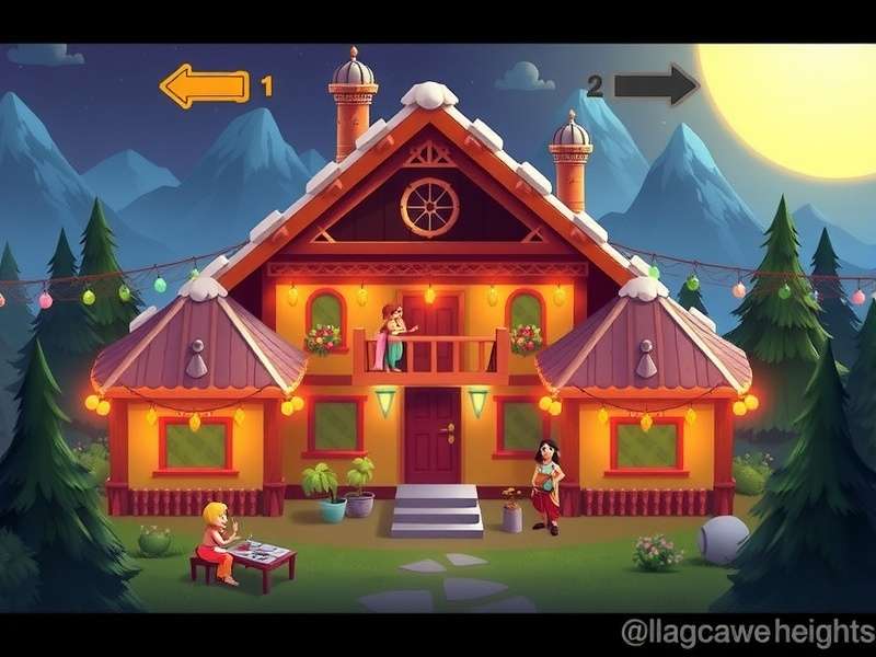 Chalet Awe Heights Indian Festival Event